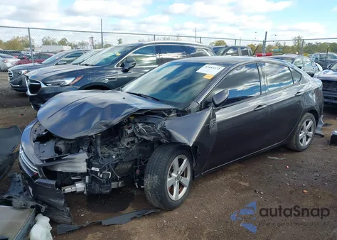 2015 Dodge Dart Sxt из США, поврежденный, VIN 1C3CDFBB8FD104907